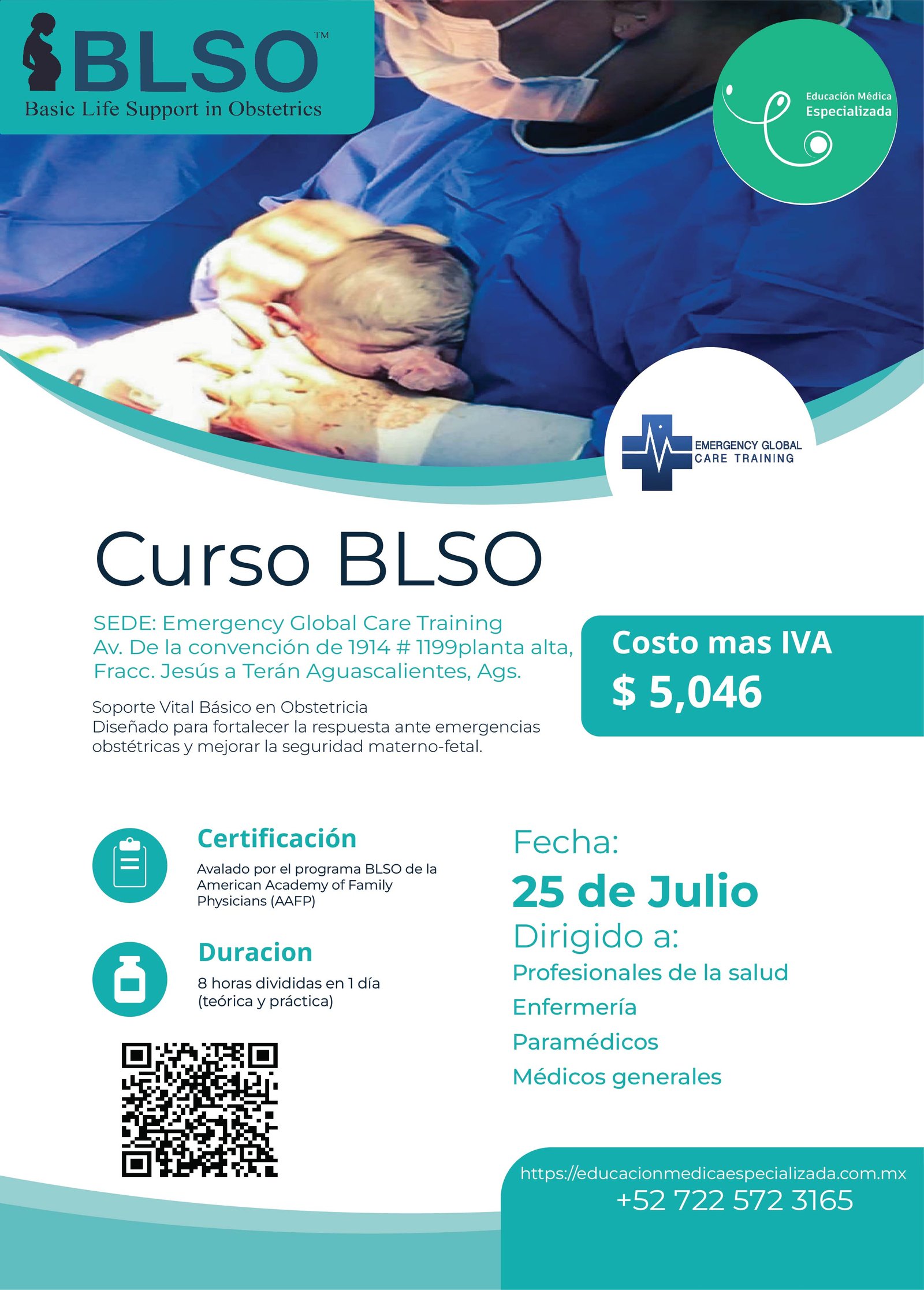Curso CURSO BLSO AGUASCALIENTES